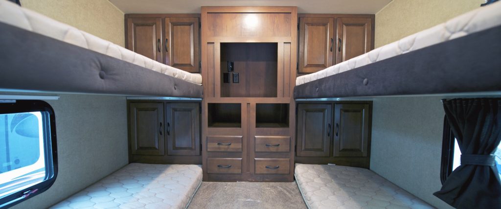 two sets of rv bunk beds e1678924790176