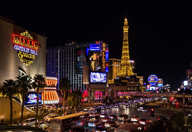 Several casinos in Las Vegas, Nevada
