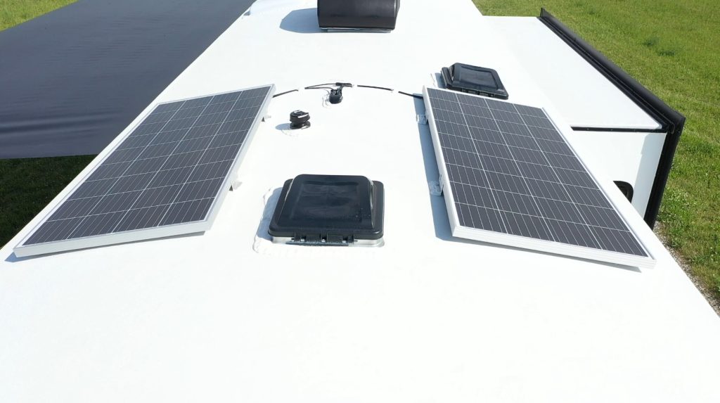RV with solar